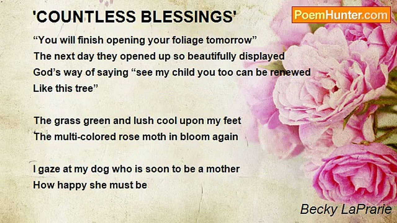 Becky LaPrarie - 'COUNTLESS BLESSINGS'