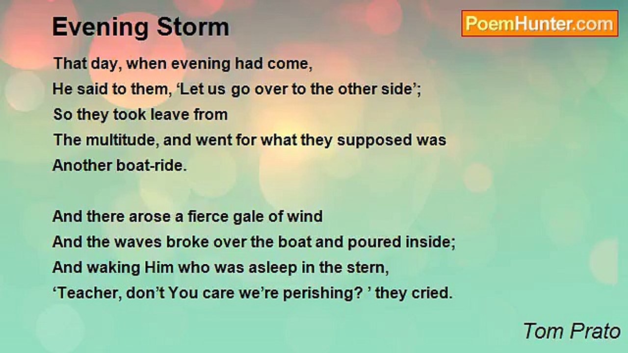Tom Prato - Evening Storm