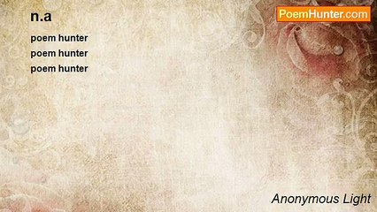 Anonymous Light - n.a