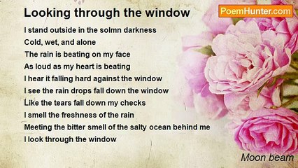 Moon beam - Looking through the window