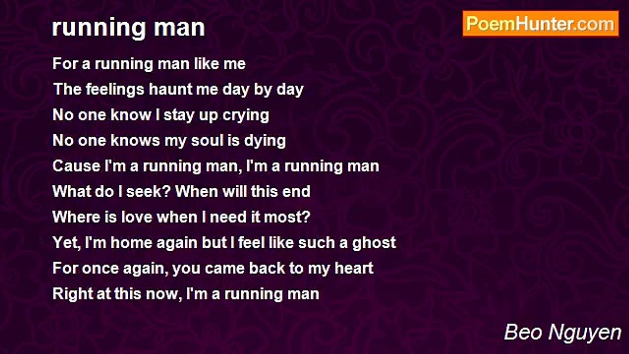 Beo Nguyen - running man