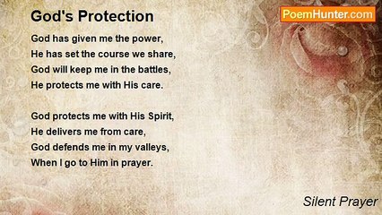 Silent Prayer - God's Protection