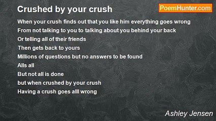 Ashley Jensen - Crushed by your crush
