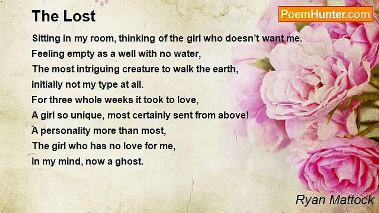 Ryan Mattock - The Lost