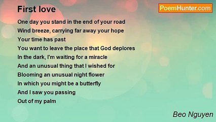 Beo Nguyen - First love
