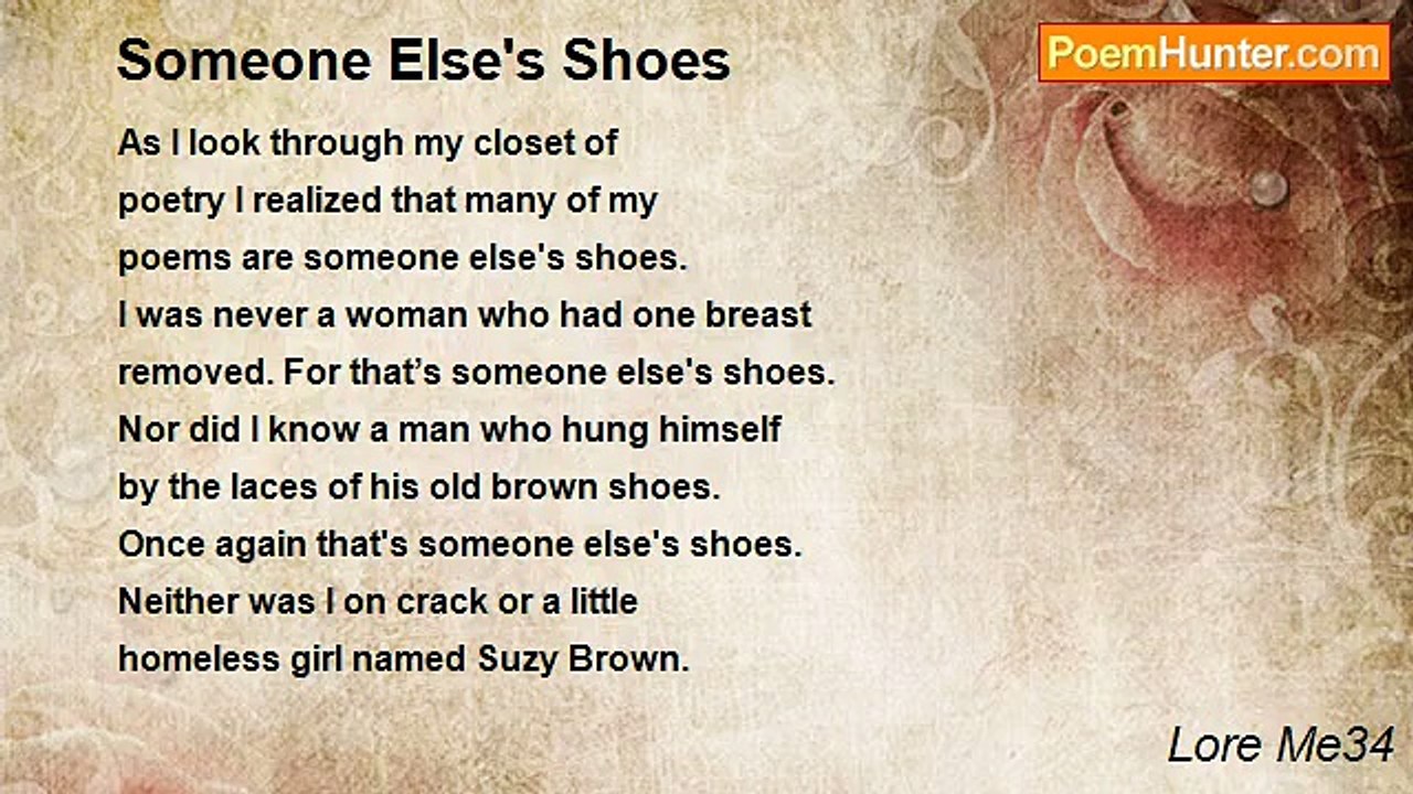Lore Me34 - Someone Else's Shoes