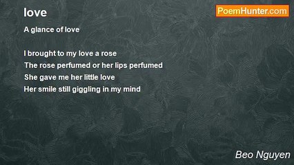 Beo Nguyen - love