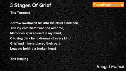 Bridgid Patrick - 3 Stages Of Grief