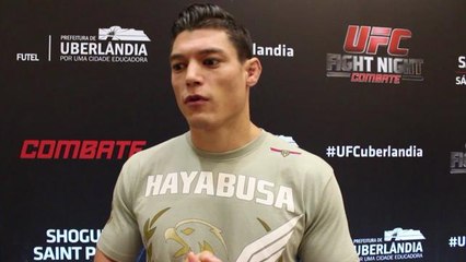 Alan Jouban flattered by pairing vs. Warrley Alves