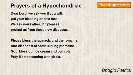 Bridgid Patrick - Prayers of a Hypochondriac