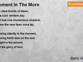Barry A. Lanier - Moment In The Morn