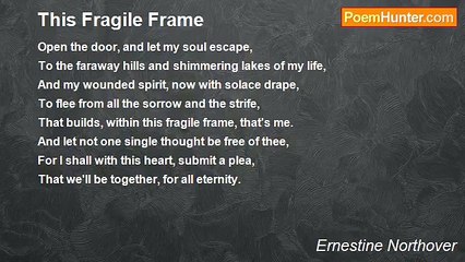 Ernestine Northover - This Fragile Frame