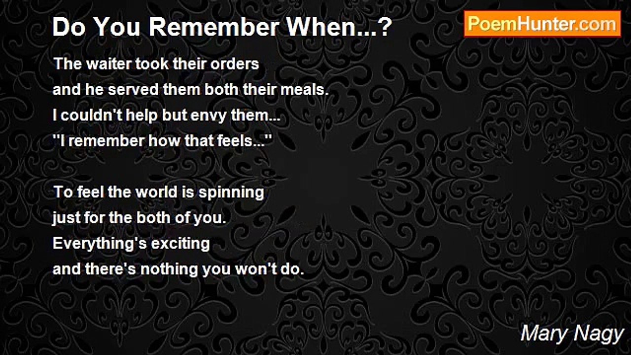 Mary Nagy - Do You Remember When...?
