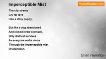 Uriah Hamilton - Imperceptible Mist