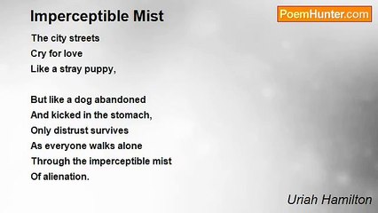 Uriah Hamilton - Imperceptible Mist