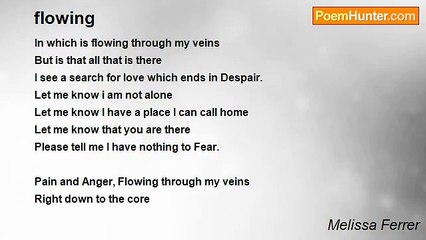 Melissa Ferrer - flowing