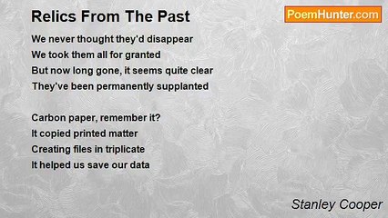 Stanley Cooper - Relics From The Past