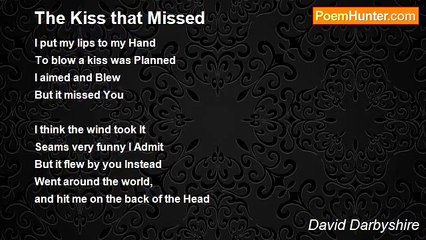 David Darbyshire - The Kiss that Missed