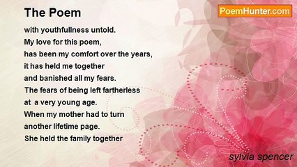 sylvia spencer - The Poem