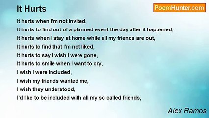 Alex Ramos - It Hurts