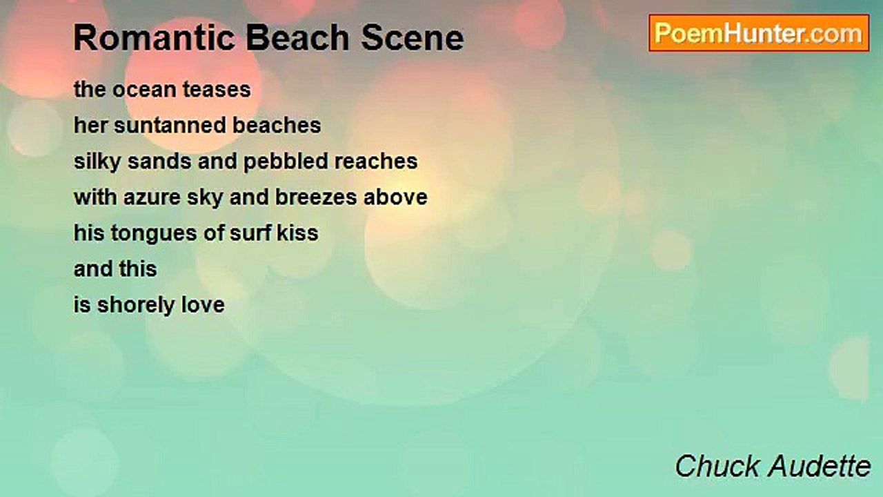 Chuck Audette - Romantic Beach Scene