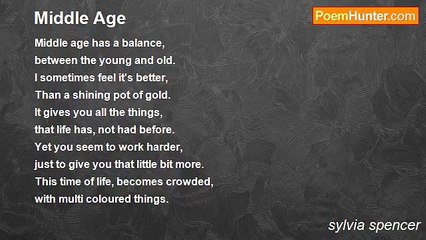 sylvia spencer - Middle Age