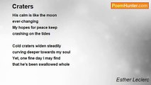 Esther Leclerc - Craters