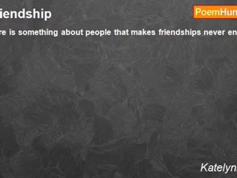 Katelynn Farris - Friendship