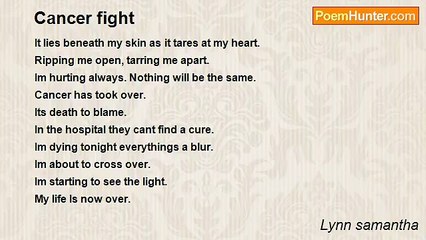 Lynn samantha - Cancer fight
