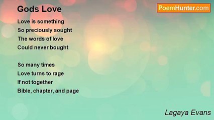 Lagaya Evans - Gods Love
