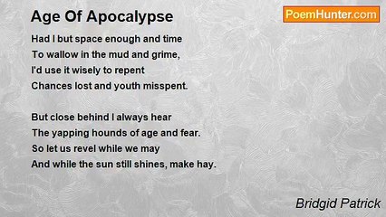 Bridgid Patrick - Age Of Apocalypse