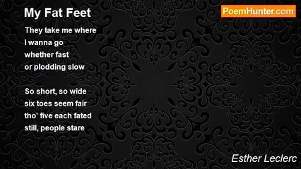 Esther Leclerc - My Fat Feet