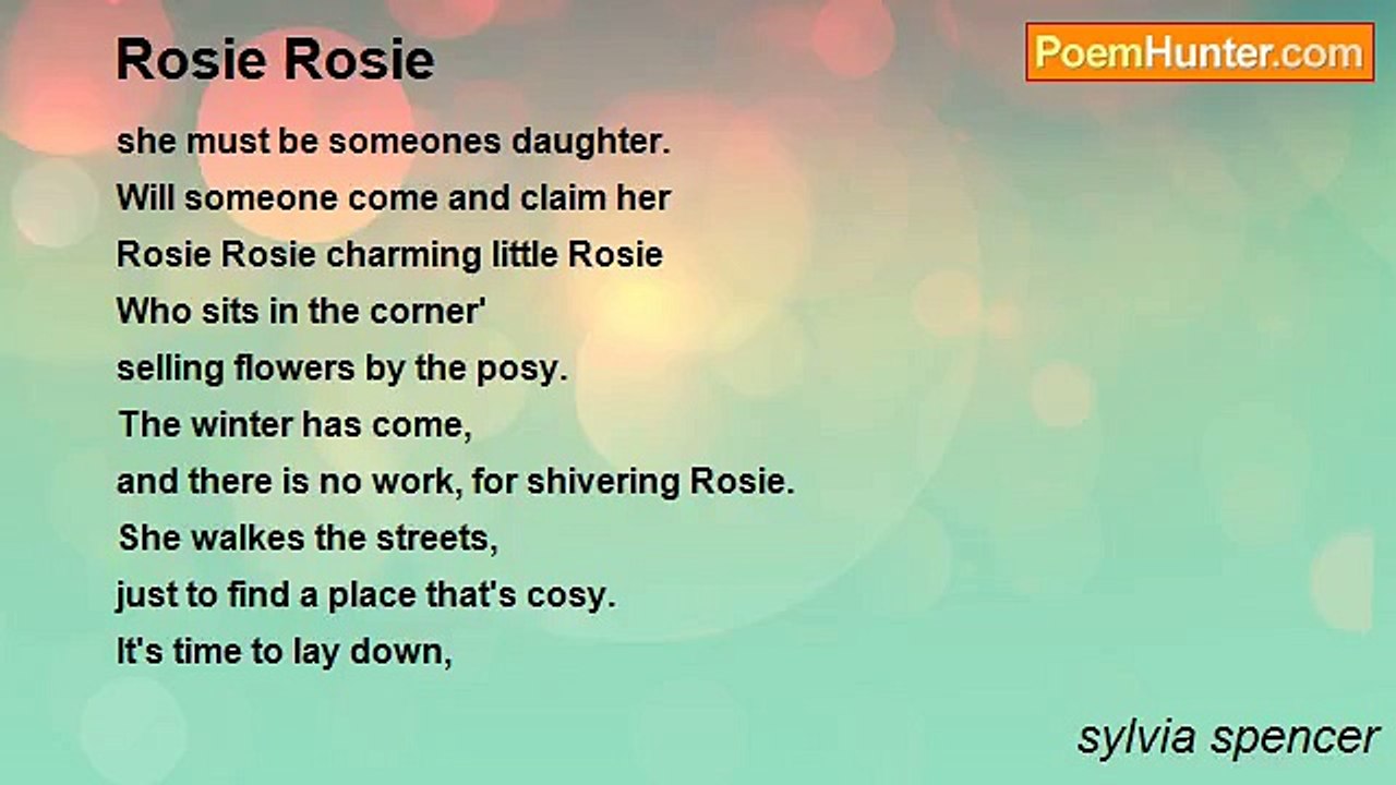 sylvia spencer - Rosie Rosie