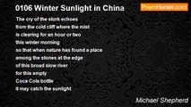 Michael Shepherd - 0106 Winter Sunlight in China