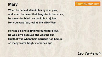 Leo Yankevich - Mary