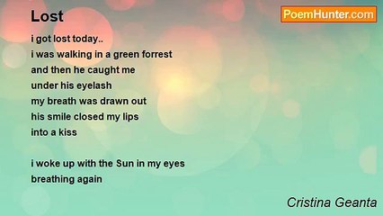 Cristina Geanta - Lost