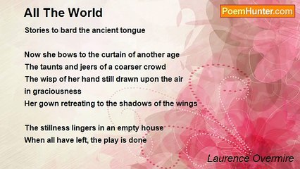 Laurence Overmire - All The World
