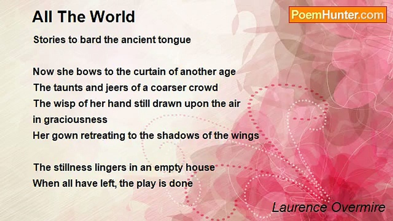 Laurence Overmire - All The World