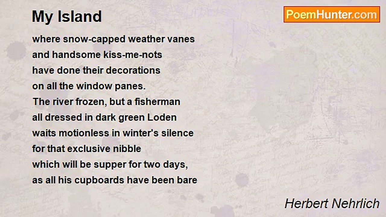 Herbert Nehrlich - My Island