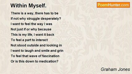 Graham Jones - Within Myself.