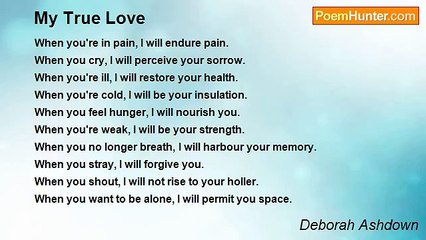 Deborah Ashdown - My True Love