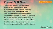 Sandra Fowler - Primeval Of All Flame