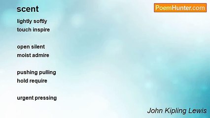 John Kipling Lewis - scent