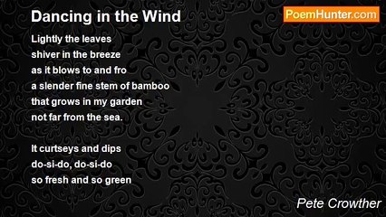 Pete Crowther - Dancing in the Wind
