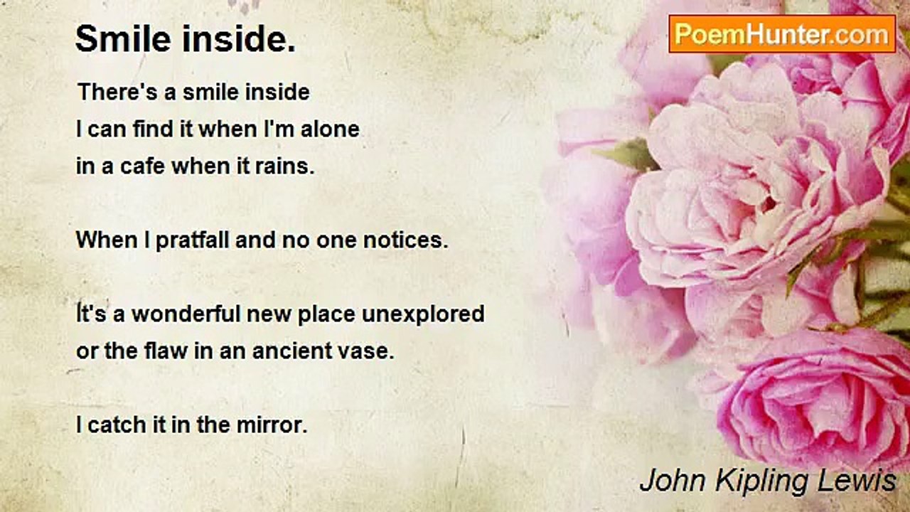 John Kipling Lewis - Smile inside.