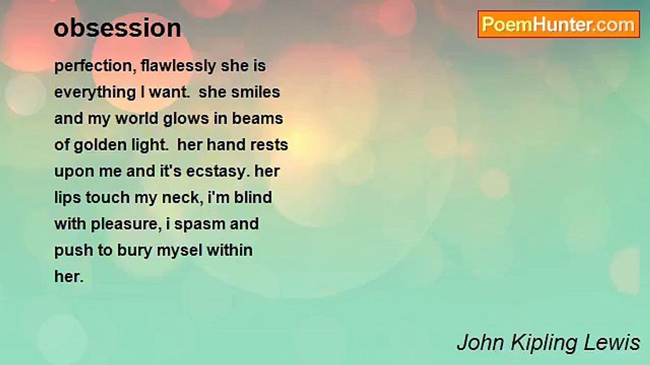 John Kipling Lewis - obsession