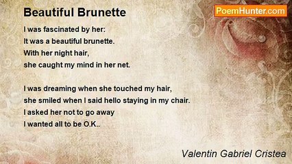 Valentin Gabriel Cristea - Beautiful Brunette