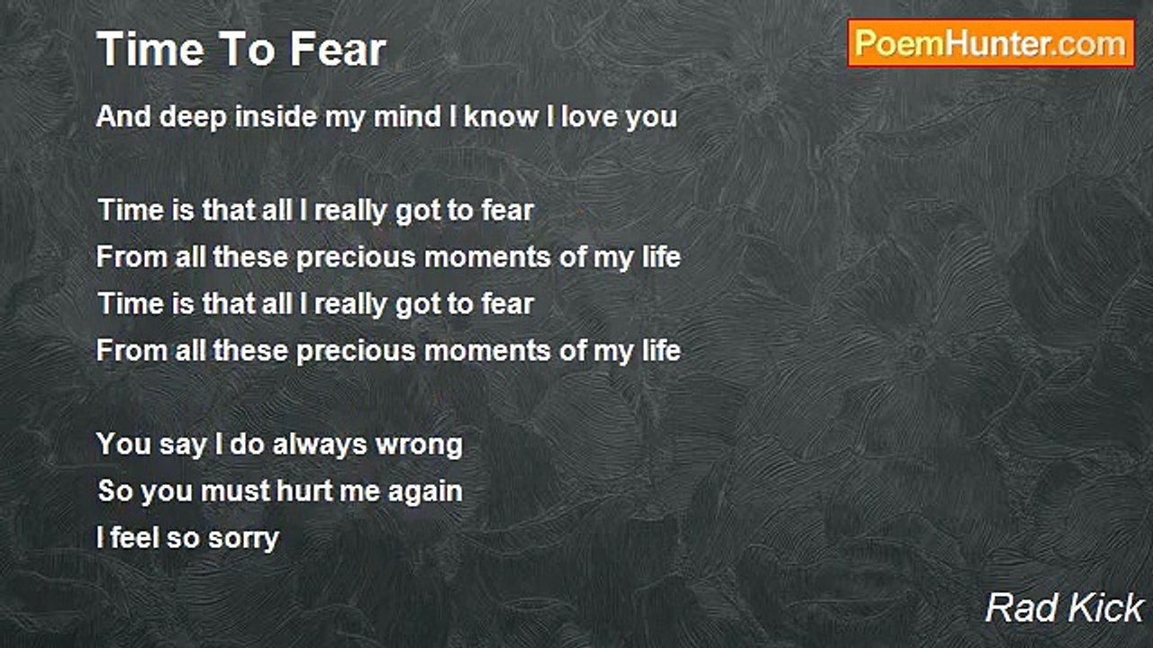 Rad Kick - Time To Fear
