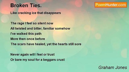 Graham Jones - Broken Ties.