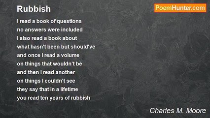 Charles M. Moore - Rubbish